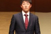 楽天新入団会見、ドラ1小深田が意気込み　「勝ち抜いて開幕スタメンを勝ち取りたい」