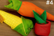 可愛い野菜タオル「折り巻きタオル」　海外の反応