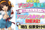 テレ朝「涼宮ハルヒシリーズの名曲ランキング」に平野綾さんの出演が決定！