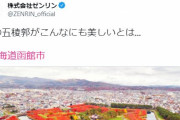 地図会社『ゼンリン』、五稜郭の紅葉を加工しすぎて謝罪ｗｗｗｗｗ