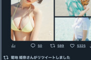 田中美久「菊地姫奈ちゃんの写真集買います」　菊地「今年1嬉しい」　田中「今一番の推しです」