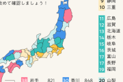 【画像】日本政府「都会ランキングを発表するぞ！」