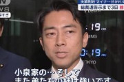 小泉進次郎「両親が離婚。弟と苗字が違うからと言って、小泉家の絆は強い」