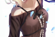【FGO】ねこだるまさんのホロウのデート服セイバーさんイラスト！！　この服のセイバーさんも可愛くてすこ！