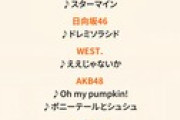 【速報】TBS 音楽の日　AKBは19時登場！！新曲・Oh my pumpkin!とポニシュ披露