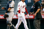 大谷翔平またも判定受難…四球のハズが三振「どんな恨みが?」「解雇の危機に陥るレベル」米メディアも憤慨