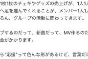 アイドル「ライブするのも曲作るのもMV作るのもお金がかかります。応援って色んな形あるけど言葉だけでなく行動に移してほしいです」