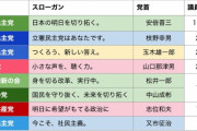 【悲報】日本国民さん、次の選挙の投票先がない