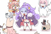 【FGO】猫の集会に迷い込む水着ふーやーちゃんｗｗｗ　逃げ場がなくなったなw