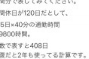 副業の神「毎日通勤に30分かけると1年で408日も無駄にしてることになります」