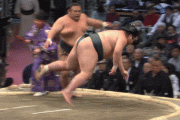 【大相撲】錦木の飛行GIF、早速作られてしまう