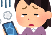 【悲報】スマホを落としただけなのに画面バキバキになったｗｗｗｗｗｗｗｗ