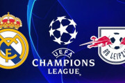 ◆UCL◆R16-1st マドリー×ライプツィヒ マドリー、ヴィニシウス先制後追いつかれるも1戦目のリード守って合計2-1でR8進出！