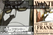 【ワンピース】フランキーさん、実力の割に懸賞金（9400万）が低すぎる
