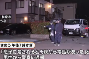 【大阪】母親「息子に殺される」駆けつけた警官が息子を射殺