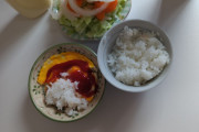 一人暮らし4日目ワイの朝ごはん（※画像あり）