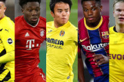 【海外サッカー】久保建英もランクイン！ 20歳以下のサッカー選手市場価値ランキングトップ50はこれだ！