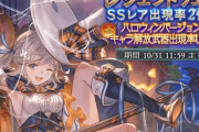 【グラブル】ハロウィンフェスは引き所？限定+リミのチャンスとはいえクリスマスや年末年始が近いため慎重に