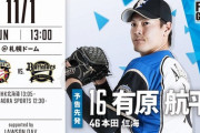 【日ハムvsオリックス23回戦】2（遊）中島卓也
