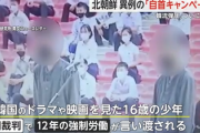 【速報】北朝鮮、自首キャンペーンを開催「12年の強制労働が、今なら無罪急げ！！」