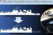 ロシア黒海艦隊の艦艇、前後を黒くする迷彩塗装開始