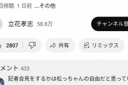 【朗報】立花孝志「大谷翔平は白です。彼は嘘をついてない」