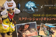 【FF14】高確率でクラウドヘアを貰える大チャンス！モンハンワイルズコラボSSCPの抽選2500名に対して投稿数が〇〇〇〇人とまだまだ余裕あり！みんな応募しよう！【締め切りは10月27日】
