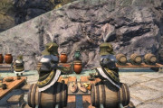 【FF14】本日のドワーフ蛮族クエスト更新でエモート「ラリホップ」が開放！