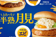 ケンタキの月見バーガーうまいか？マックやモスバは家から遠いねん