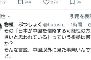 何故そんな結論になるか理解出来ない　〜　パヨさん「日本がもう一度中国や他国を侵略する可能性の方が大きいと思われても仕方ない」