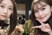 元NMB48渡辺美優紀、元AKB48小嶋真子との食事ショット公開