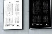 外国人「日本語学習にピッタリ！」無駄にお洒落なひらがなとカタカナ表 海外の反応