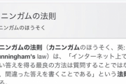 【朗報】ひろゆきさん、「カニンガムの法則」を使い実は勝っていた