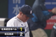 【vs西武】日ハム、4回に相手のエラーで1点差に詰め寄る