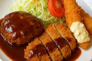 町の洋食屋さんの盛り合わせ