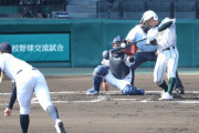 【高校野球/交流試合】鶴岡東 5-3 航空石川　鶴岡東、接戦で日本航空石川下す、5番・吉田が3安打2打点