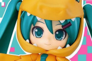 【初音ミク×デジモン】アグモンの着ぐるみに身を包んだミクのねんどろいどが発売決定！