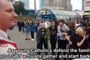 海外「文化の二面性。カトリック青年会 vs LGBT」