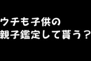 やらかした　ネットのまとめを鵜呑みにして、旦那に「ウチも子供に親子鑑定して貰う？」って聞いてしまった