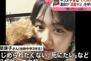 【悲報画像】中学3年生の美人女子がいじめられた結果
