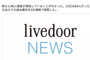 【悲報】愛知県、過去最多となる96人が感染