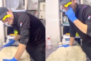 【動画】ドミノピザで悪質なバイトテロが発生してしまう。もうピザ食べられない(´･_･`)