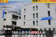 【速報】感染90人の中野江古田病院「1日に看護師感染も隠蔽、外来続行→勤務医が保健所に通報」と12日午前2時頃５ちゃん医者板に投稿