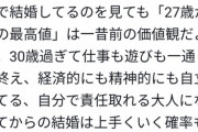 【画像】お女様、一般の行き遅れと芸能人を同列にしてしまう