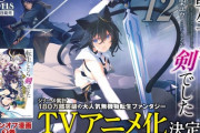 なろうの名作『転生したら剣でした』テレビアニメ化決定！おっさんが剣に転生する物語