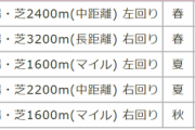 ウマ娘の次にくるチャンピオンズミーティングの距離がわからぬ……