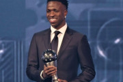◆FIFA◆”The BEST”FIFA男子年間最優秀選手賞はヴィニシウスに決定！ロドリやベリンガムを上回って初受賞