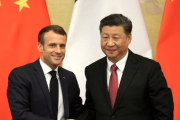 海外 「フランスが再び降伏」マクロン大統領、香港の一国二制度を引き続き支持