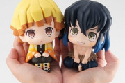 『鬼滅の刃』上目遣いが愛らしいフィギュアシリーズ「るかっぷ」より善逸＆伊之助が登場！首を傾げればさらにキュート