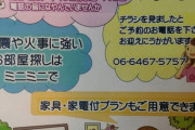 レオパレス住みだけど、なかなか挑戦的なチラシがきてて草